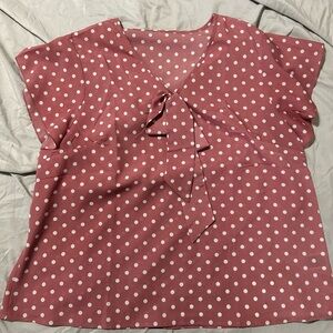 Polka Dot Blouse